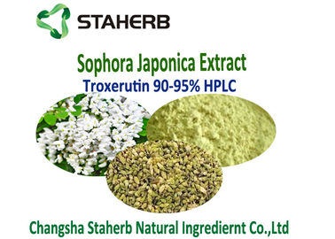 China 95,0% el suplemento del extracto de Japonica del Sophora de Troxerutin inhibe la agregación de la plaqueta proveedor