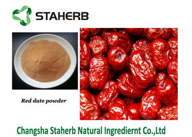 China Fibra dietética rica deshidratada del ingrediente activo de Jujuboside del polvo de la fecha de la azufaifa proveedor