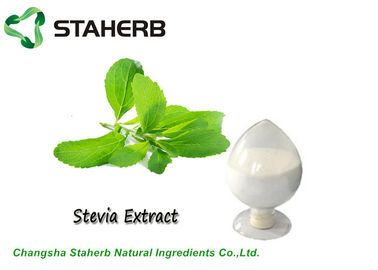 China Aditivos alimenticios naturales del edulcorante, RA/Stevioside del polvo el 90% el 97% el 98% del extracto de la hoja del Stevia proveedor