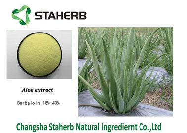 China Ingredientes cosméticos naturales Barbaloin, extracto 8015-61-0 de Aloin de Vera del áloe proveedor