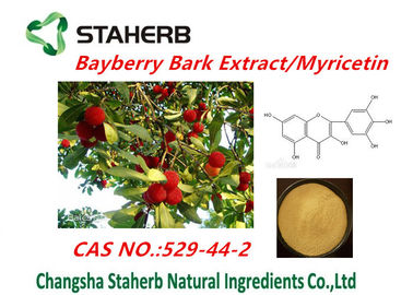 China Extracto natural puro de la corteza del bayberry de los extractos de la planta del suplemento de la salud de polvo de la miricetina proveedor