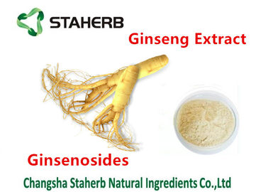 China Categoría alimenticia natural pura del polvo del ginseng de Ginsenosides el 30% del extracto del ginseng de la planta proveedor