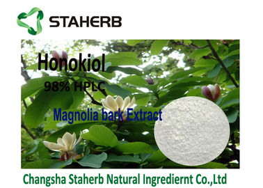 China La planta antibacteriana de la corteza de la magnolia extrae anti - el oxidante 2%-98% Honokiol por CLAR proveedor