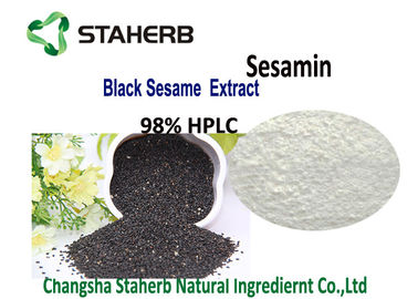 China Extracción solvente negra natural del extracto del sésamo/del extracto de Sesamin CLAR de 50 - del 98% proveedor