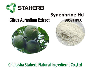 China Extracto de Aurantium de la fruta cítrica del 98% Synephrine, ácido clorhídrico amargo del extracto de la cáscara de naranja soluble en agua proveedor