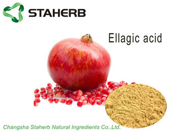 China Tumor ácido Ellagic orgánico de la CLAR del polvo el 90% del extracto de la cáscara de la granada resistente proveedor