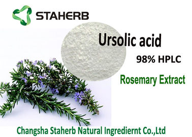 China Ácido 5-90% del ácido 50-98% Carnosic de Rosmarinic del polvo del extracto del ácido 25-98% Rosemary de Ursolic proveedor