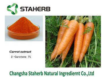 China Vitamina A natural del polvo del extracto de la zanahoria de los aditivos alimenticios del betacaroteno proveedor