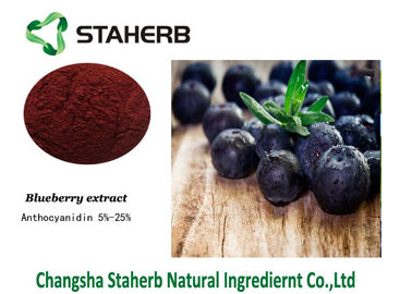 China Antocianidina púrpura 5%-30% del color del arándano del arándano del polvo orgánico del extracto proveedor