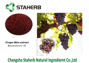 China Ingredientes activos de Resveratrols de la uva de la piel del polvo blanco trombótico anti del extracto proveedor