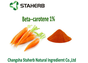 China Caducidad natural del caroteno el 1% del β- de los aditivos alimenticios del extracto de la zanahoria resistente proveedor