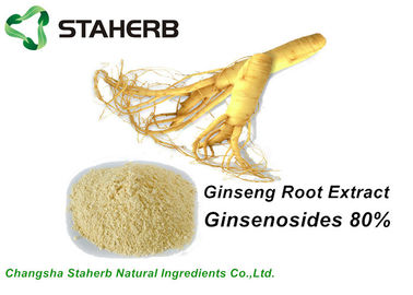 China CLAR cosmética natural de Ginsenosides el 80% del extracto de la raíz del ginseng de los ingredientes proveedor