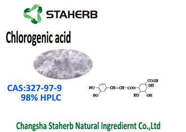 China Materiales de referencia estándar Chlorogenic del ácido el 98%, extracto CAS de la flor de la madreselva 327 97 9 proveedor