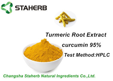 China CLAR natural de la curcumina el 95% del extracto de la raíz de cúrcuma de los aditivos alimenticios del colorante proveedor