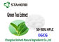 Extracto orgánico EGCG 70-98%, catecoles antioxidantes del té verde del suplemento del polvo proveedor